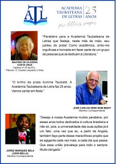 Mensagens dos Acadêmicos - 2024
